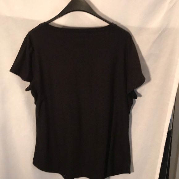 No Boundaries ladies size XXL black tee - Picture 2 of 3
